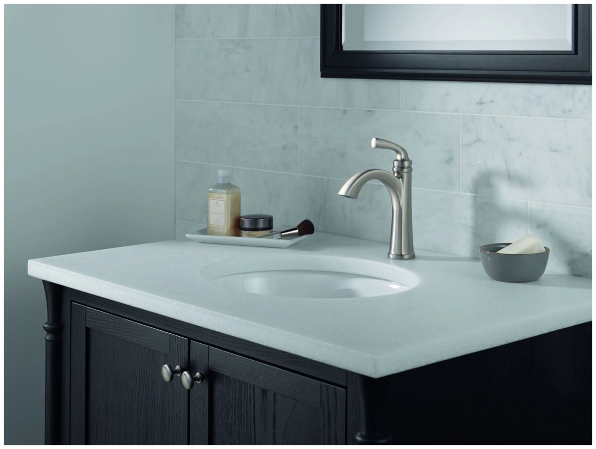 Black Single Hole Bathroom Faucet S723