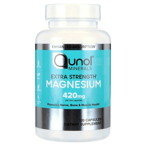 Magnesium Capsules 420mg 120 Count I66125