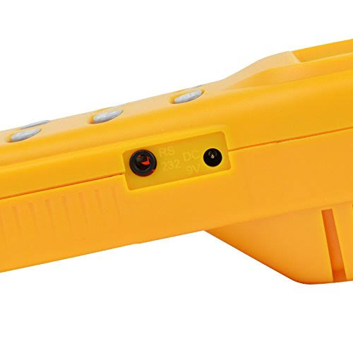 Yellow Digital Carbon Dioxide Temperature Humidity NDIR Sensor Tester Z539