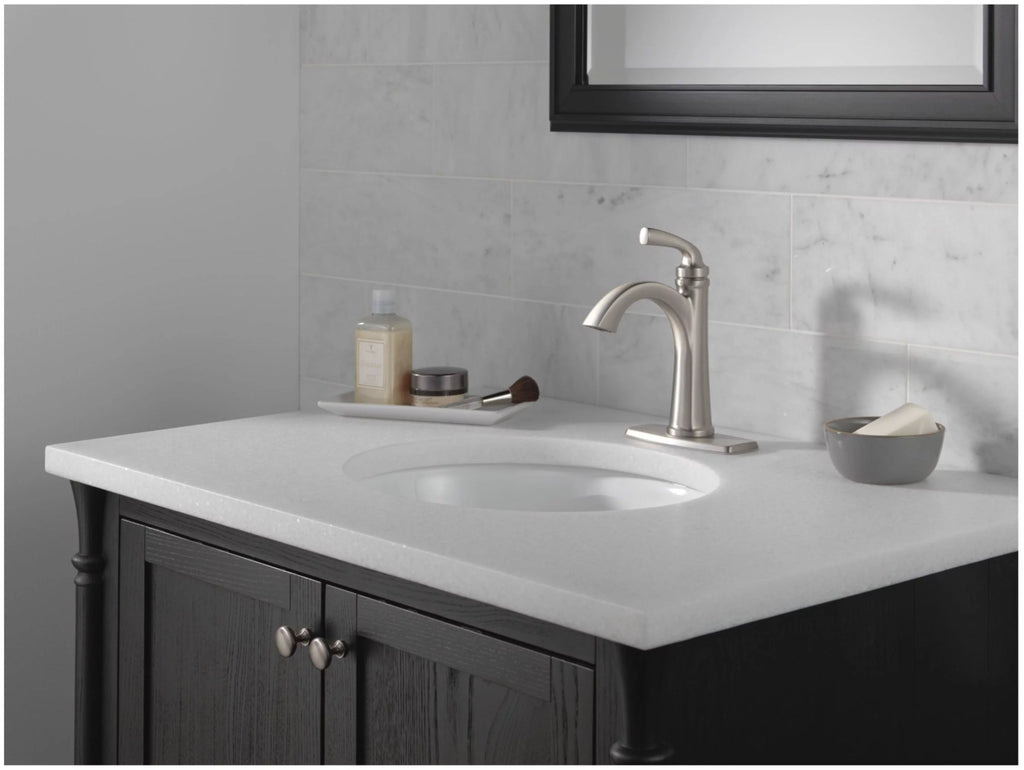 Black Single Hole Bathroom Faucet S723