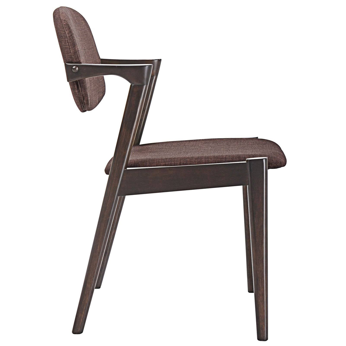 Walnut Latte Dining Armchair E836