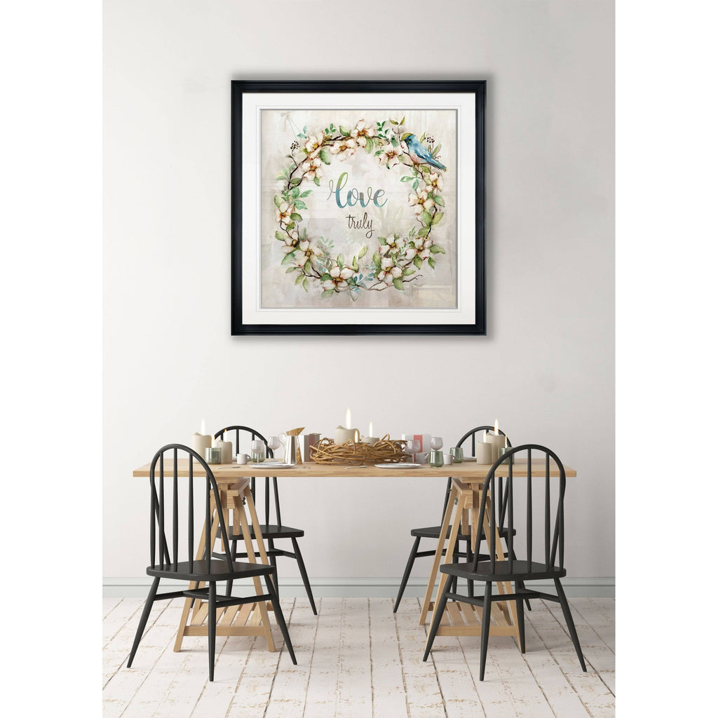 Framed Giclee Print 22X22 D2164
