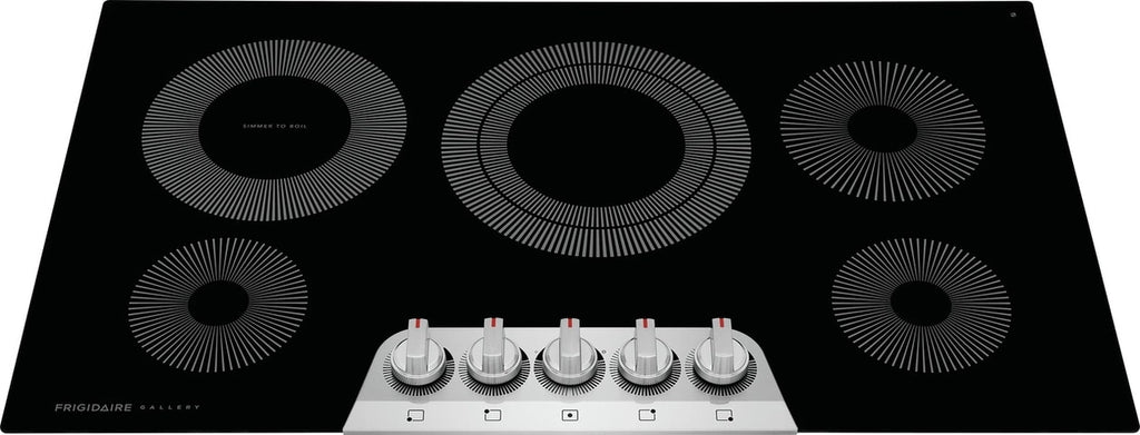 Black Stainless Steel Electric Cooktop P60625