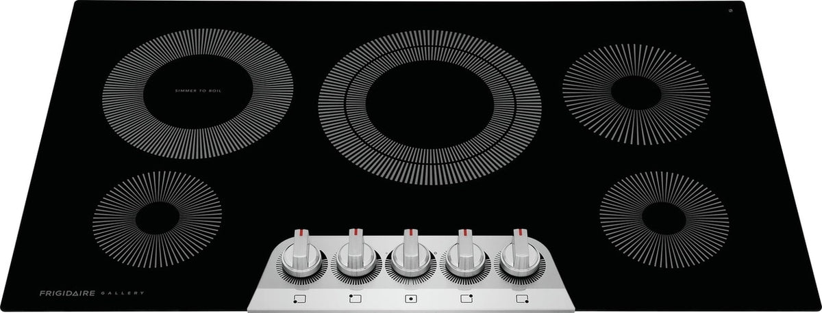 Black Stainless Steel Electric Cooktop P60625