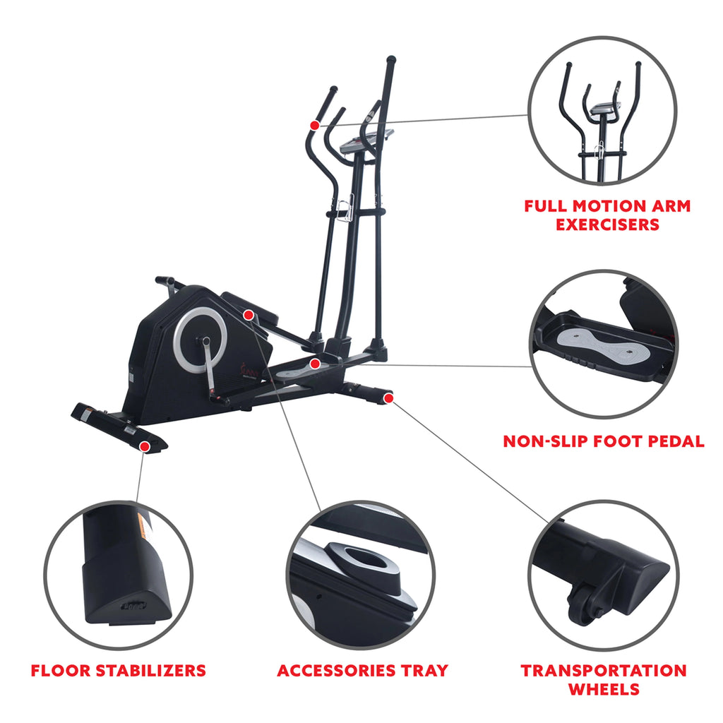 Programmable Cardio Elliptical Machine Cross Trainer H53002