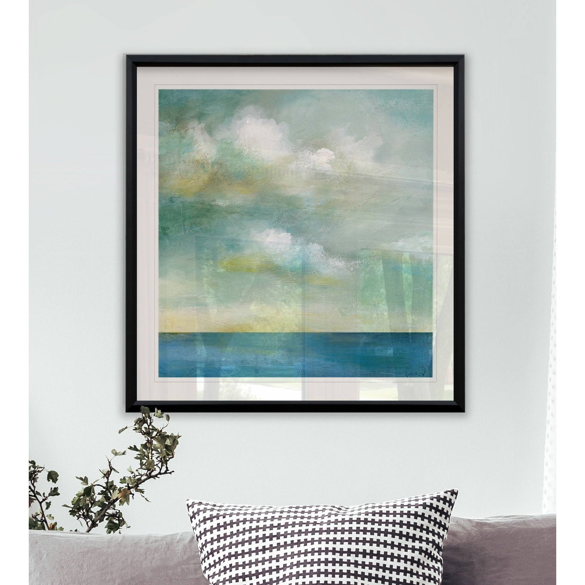 Framed Giclee Print 22X22 D2164