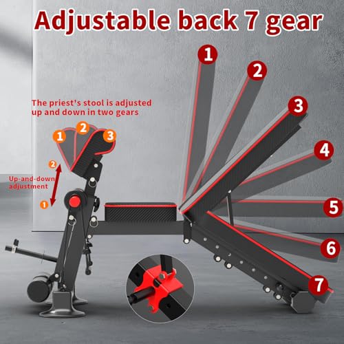 Adjustable Foldable Incline Decline Weight Bench Y604762