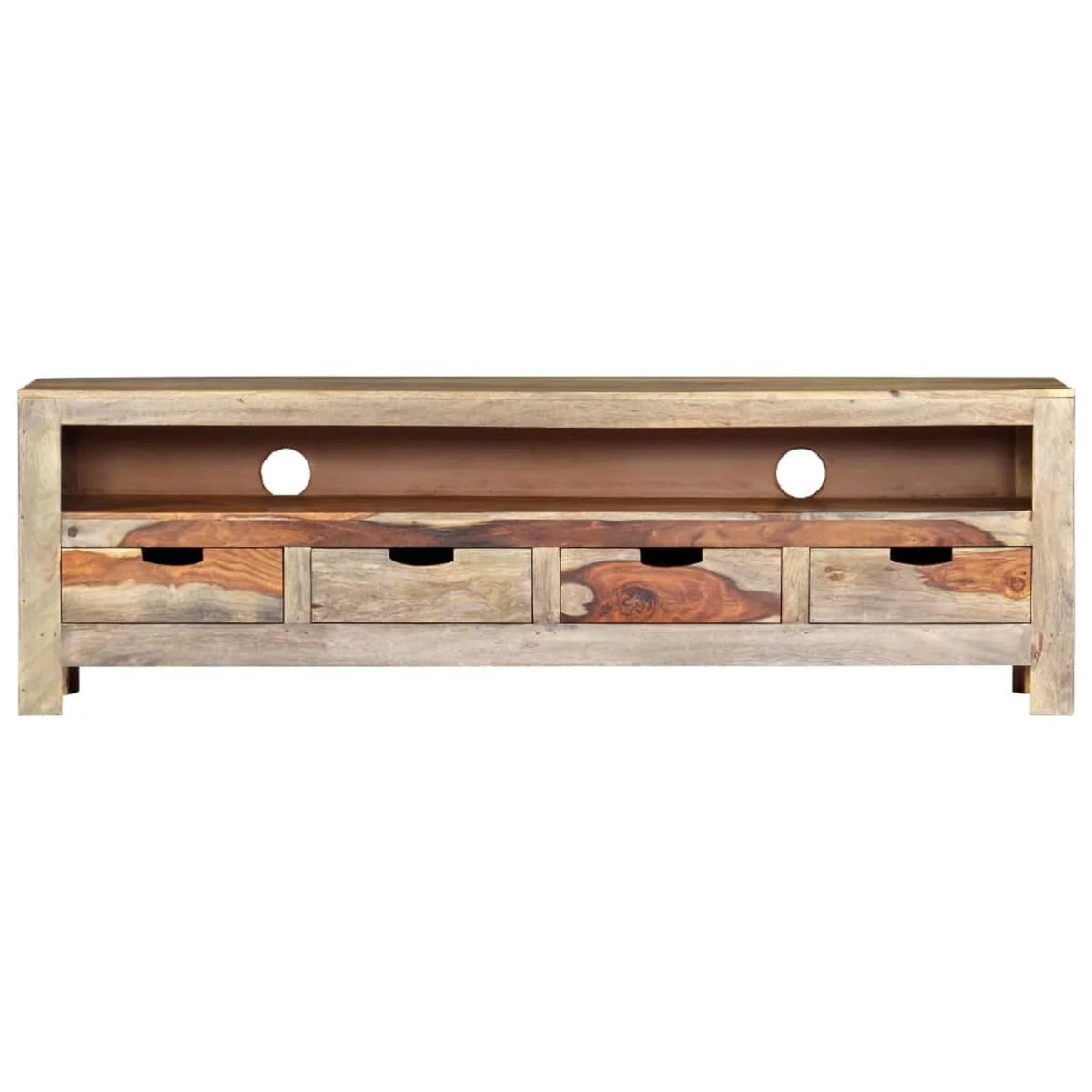 Sheesham Wood TV Cabinet with 4 Drawers M72670