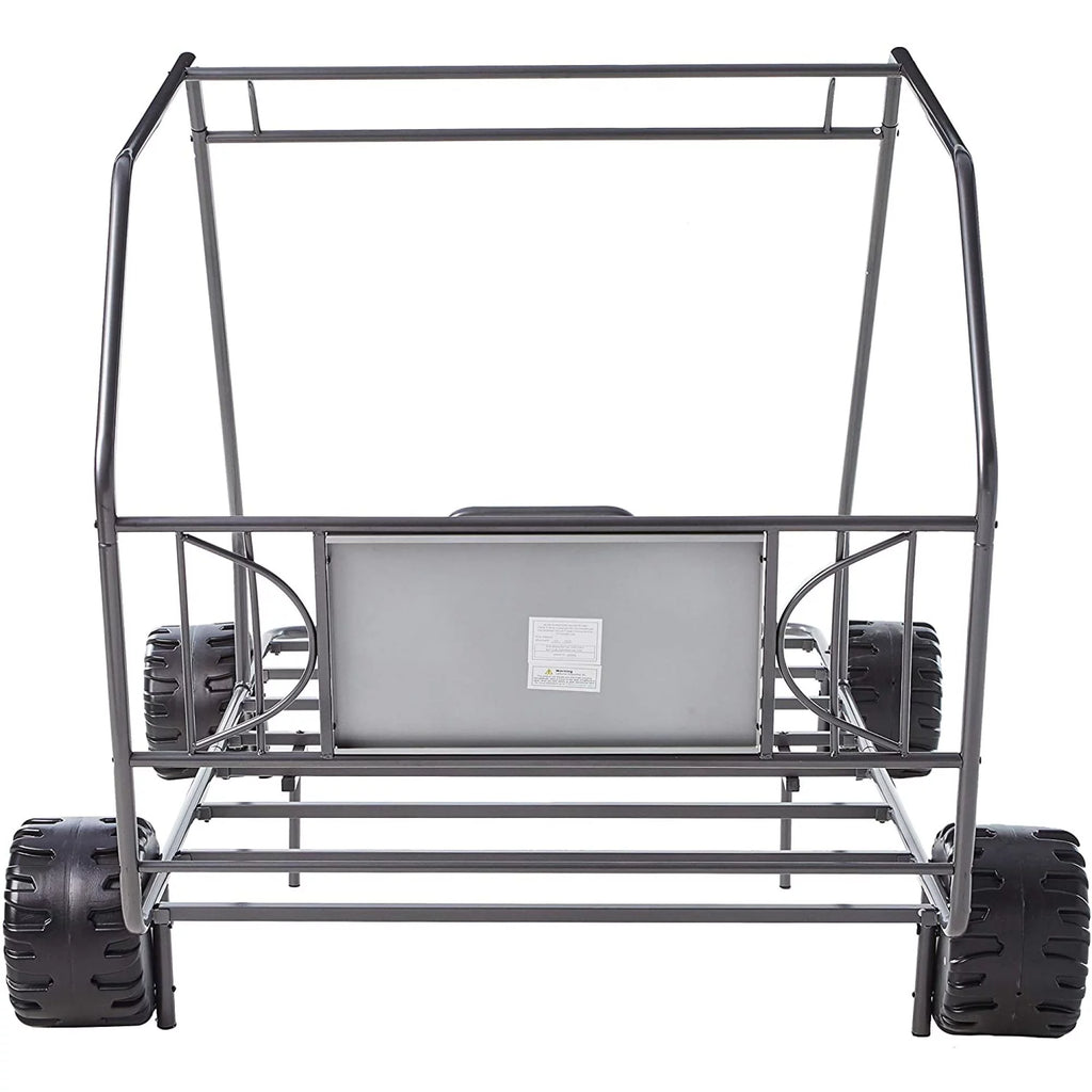 Twin Car Bed Metal Frame D9657