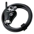 Python Steel Key Cable Lock, Black & Yellow W4605