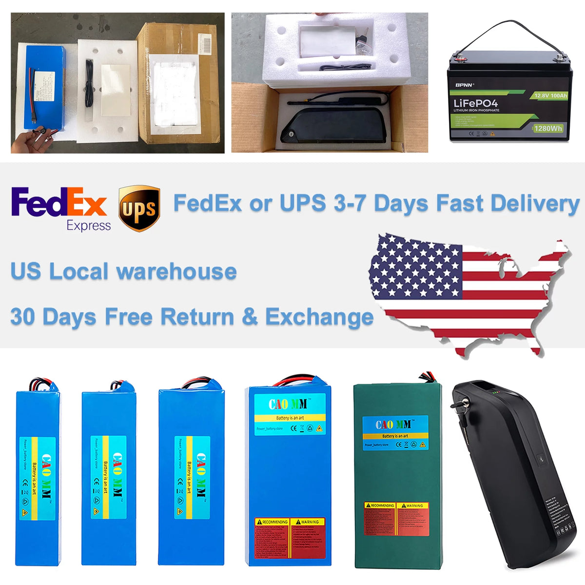 36V 10Ah Lithium Ebike Battery E269
