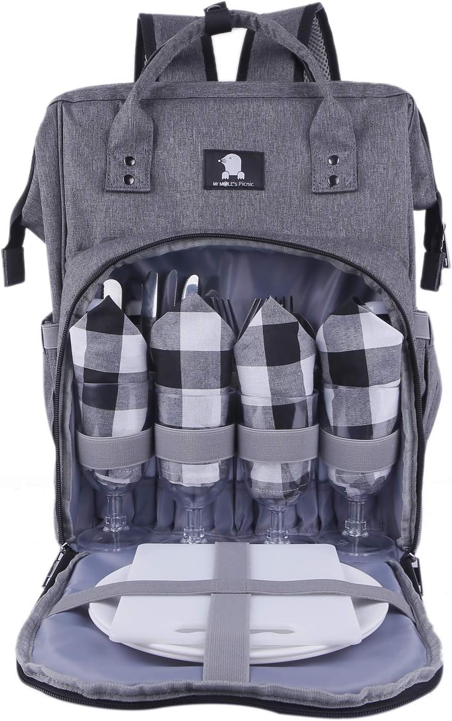 Picnic Backpack with Blanket for 2 P703
