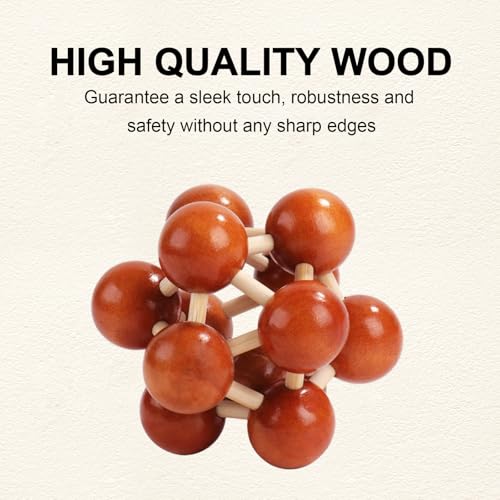 16 PCS Metal & Wooden Brain Teaser Puzzle Set P7357