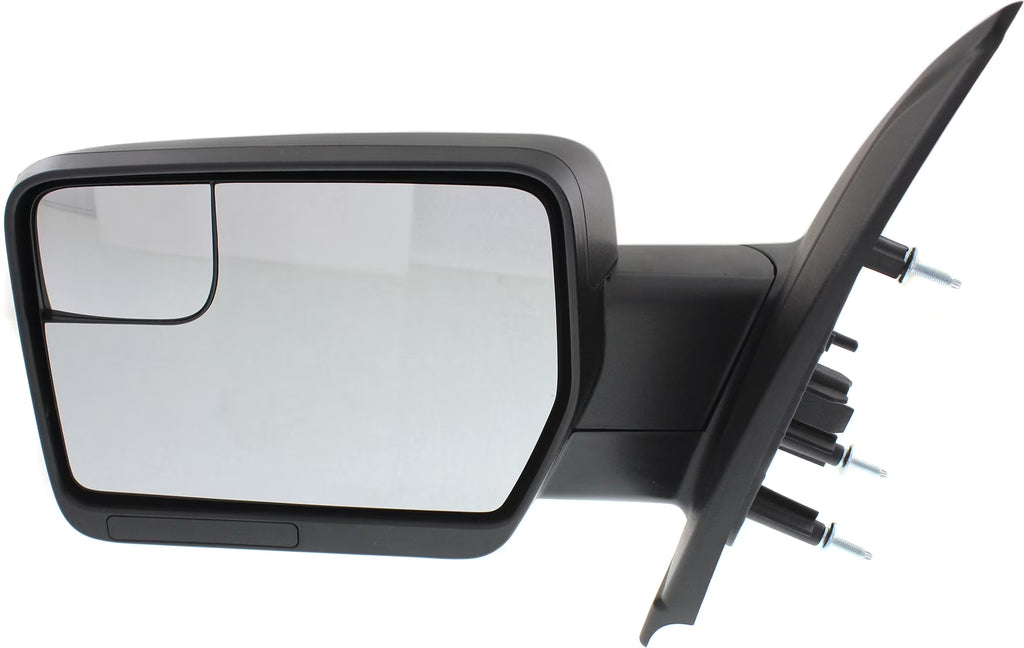 Textured Black Left Driver Side Mirror for 2011-2014 Ford F-150 K833612