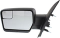 Textured Black Left Driver Side Mirror for 2011-2014 Ford F-150 K833612