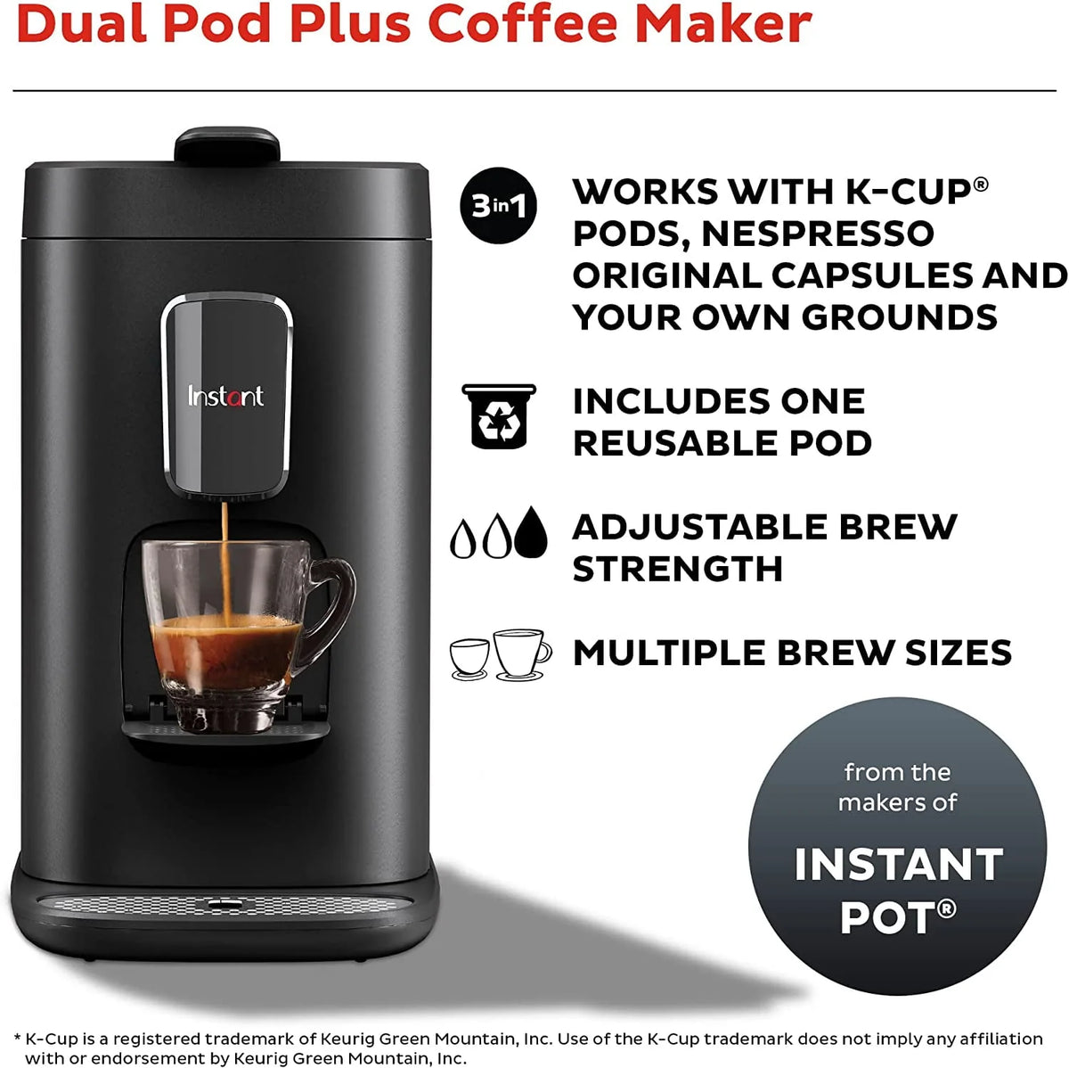 2-in-1 Coffee Maker and Espresso Maker Z7534
