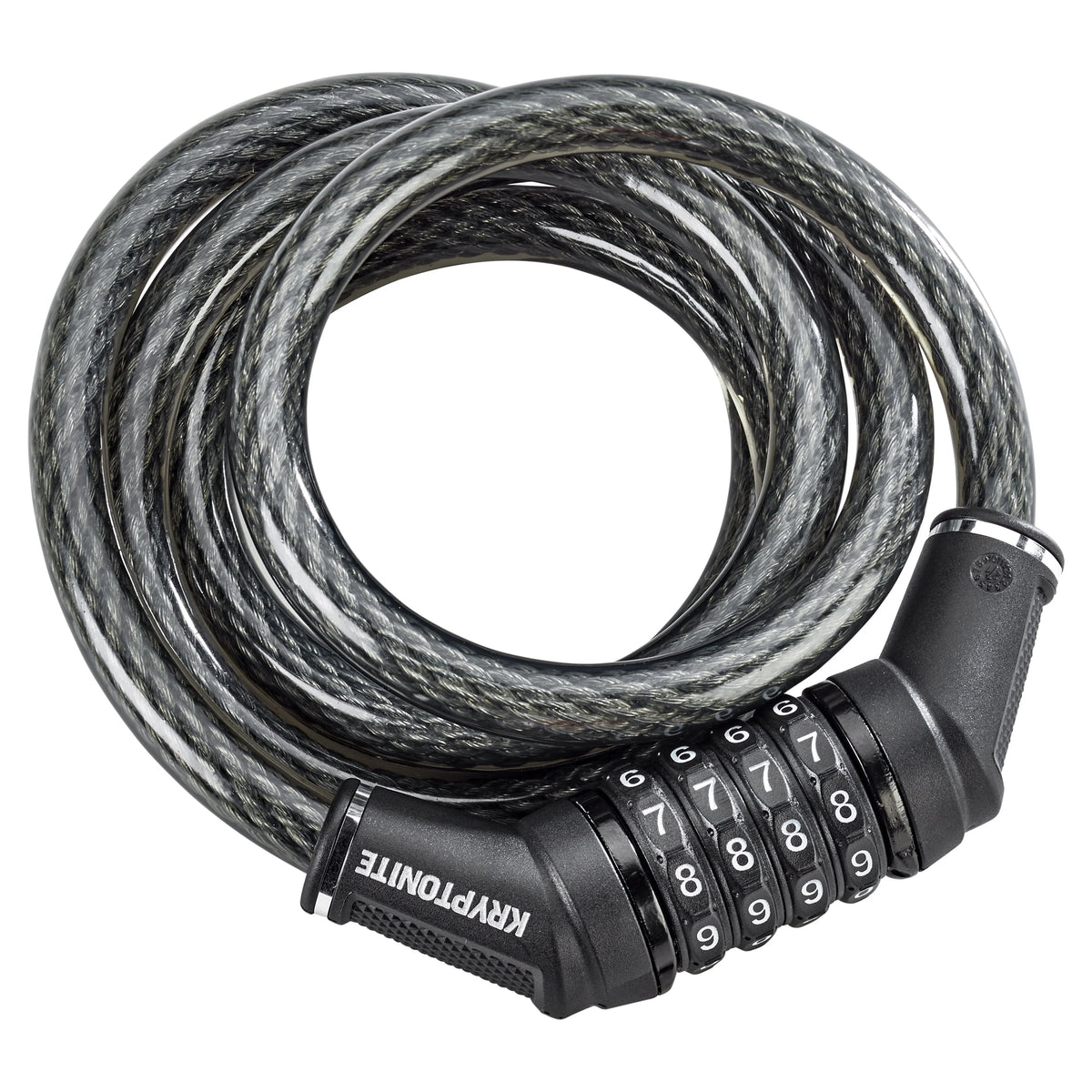 (2 pack) Resettable 12mm Combo Cable Bicycle Lock V77647
