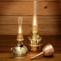 Brass Oil Lamp B739