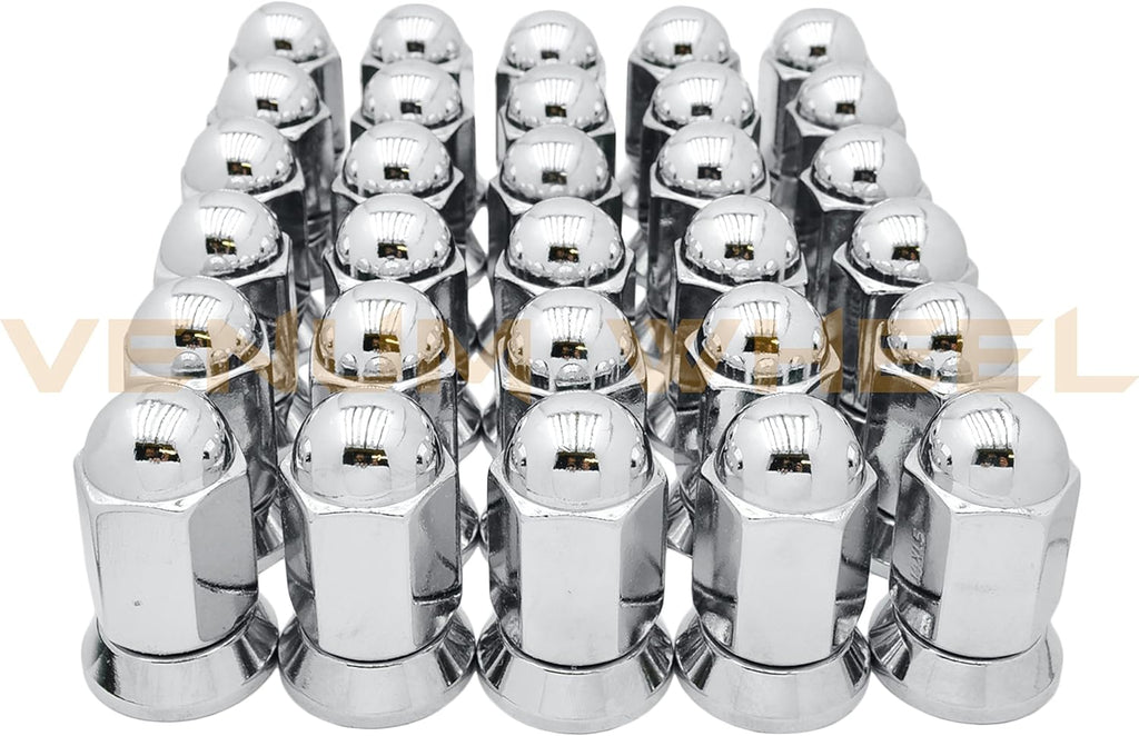 16 Pc Chrome Lug Nuts M14x1.5 Thread Pack of 2 A7252