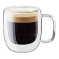 2pc Espresso Glass Mug Set Z99458