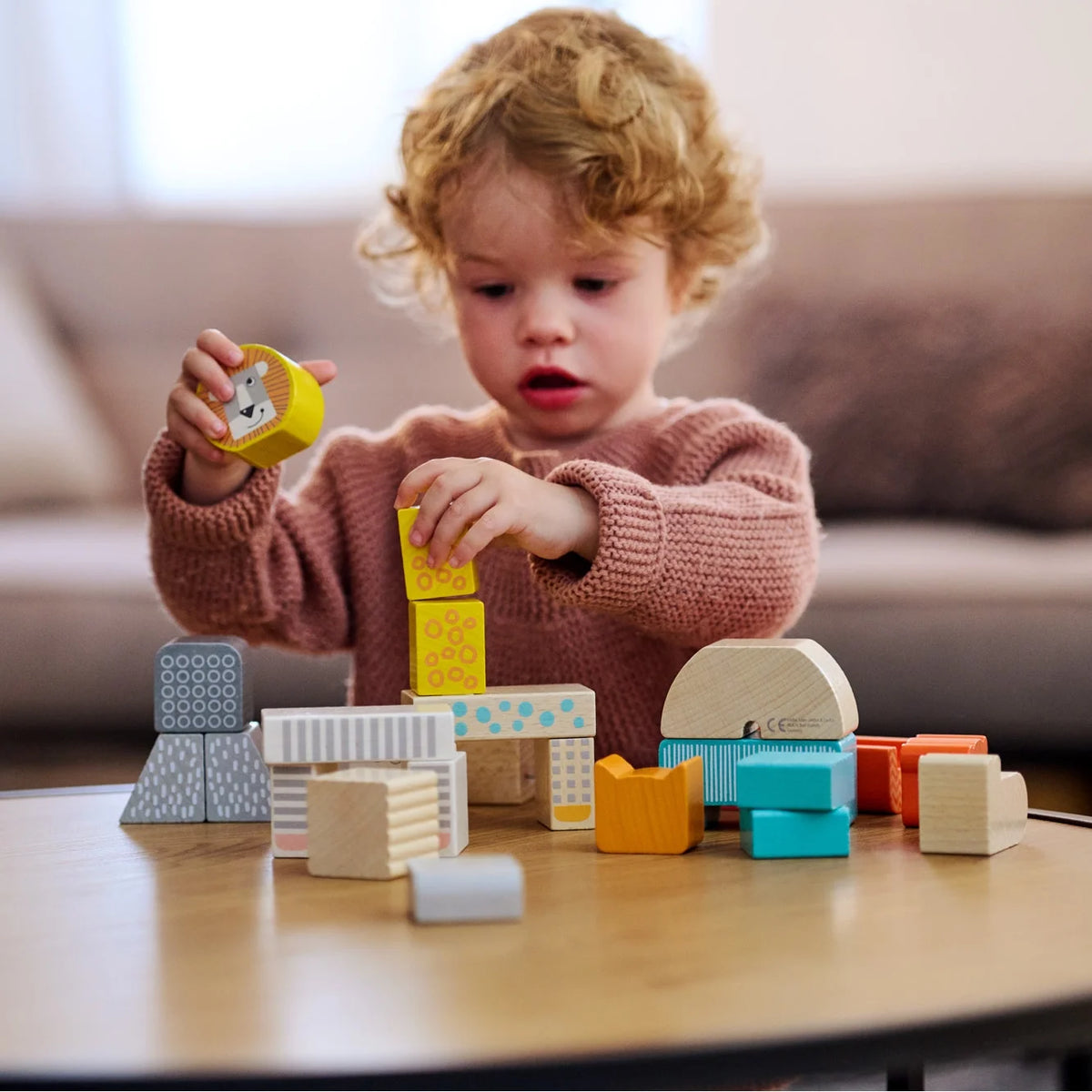 Wooden Blocks - 25 Piece Set M7393