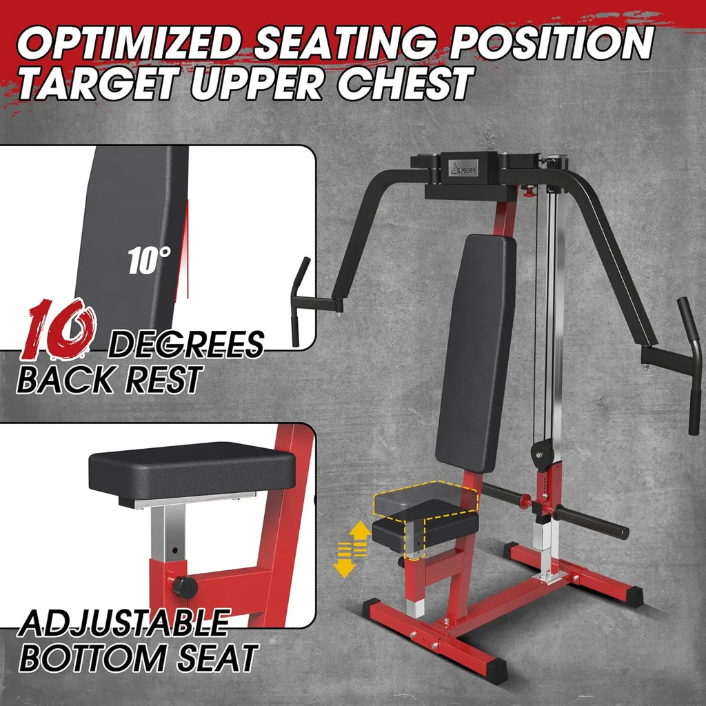 Chest Fly and Reverse Delt Machine 400 lbs T3738