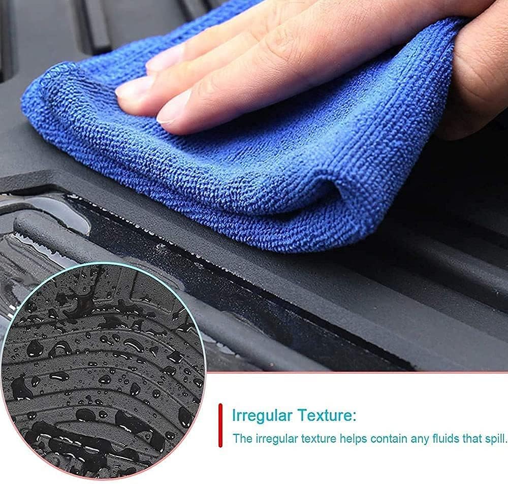 Black Pack of 2 Cargo Mat Liner Trunk Liner U1165