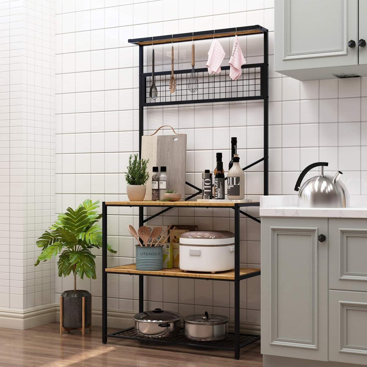 3-Tier Kitchen Baker Storage Shelf Rack R148589