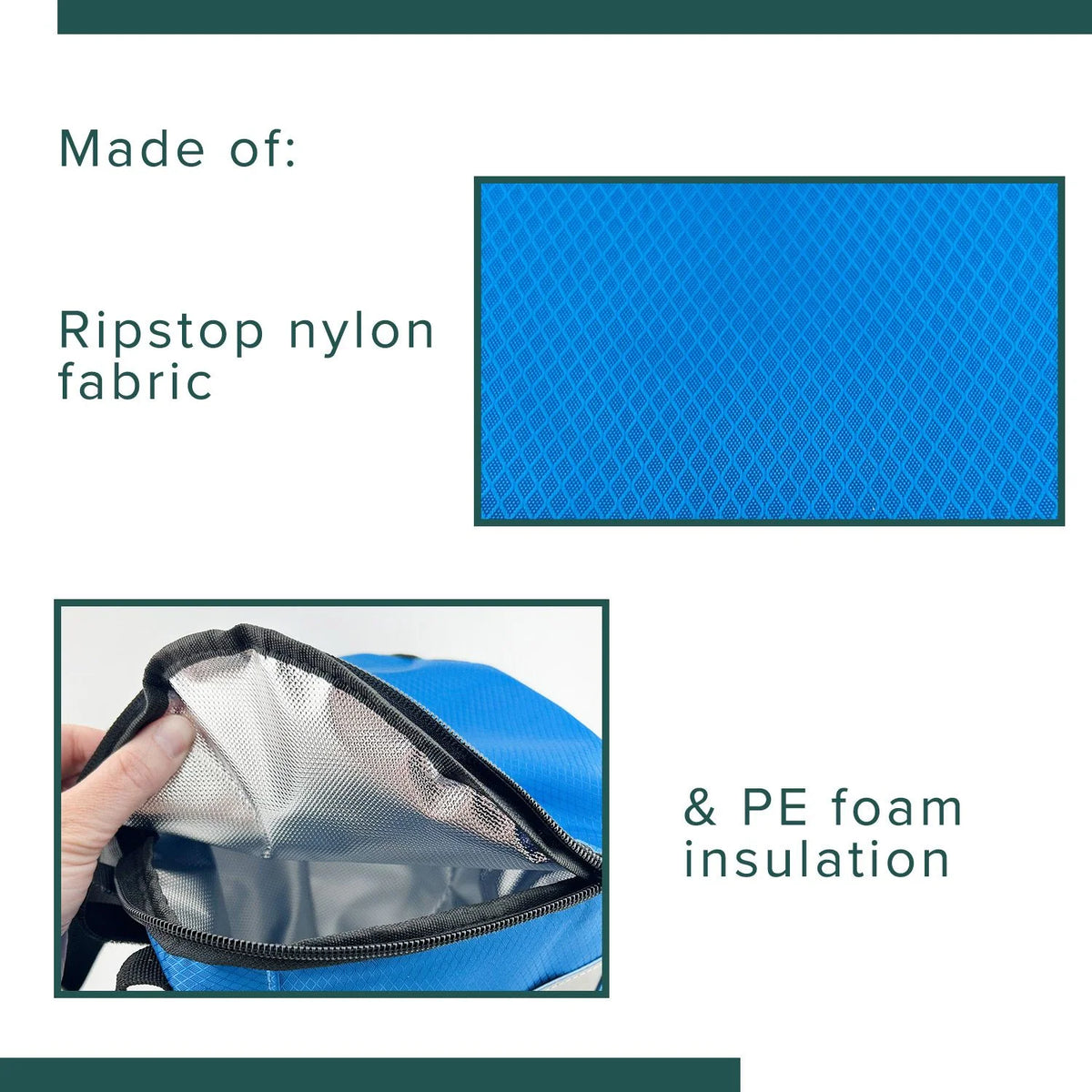 Insulated Basket Bag for Mobility Scooters & Power Chairs (Blue) T773941