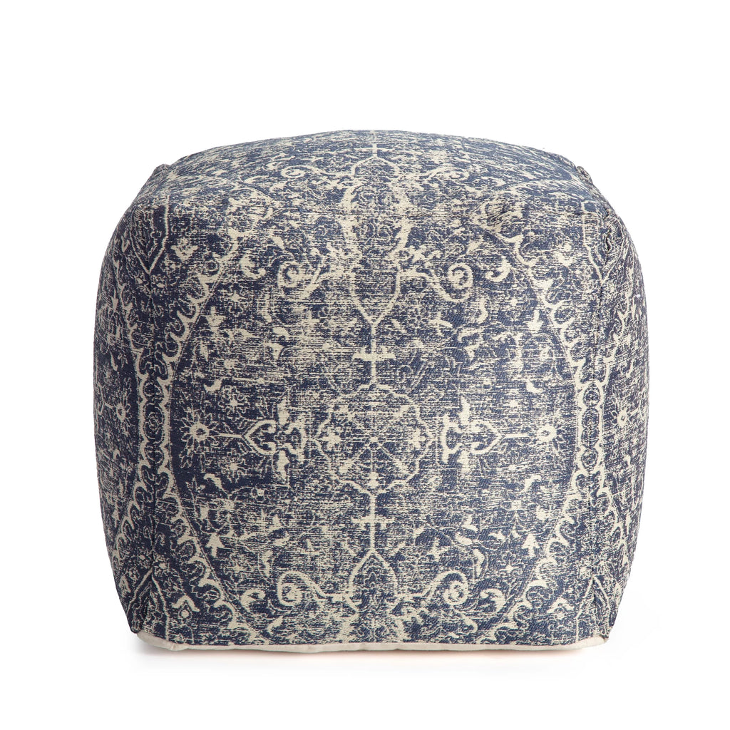 Polyester Square Poufs W982