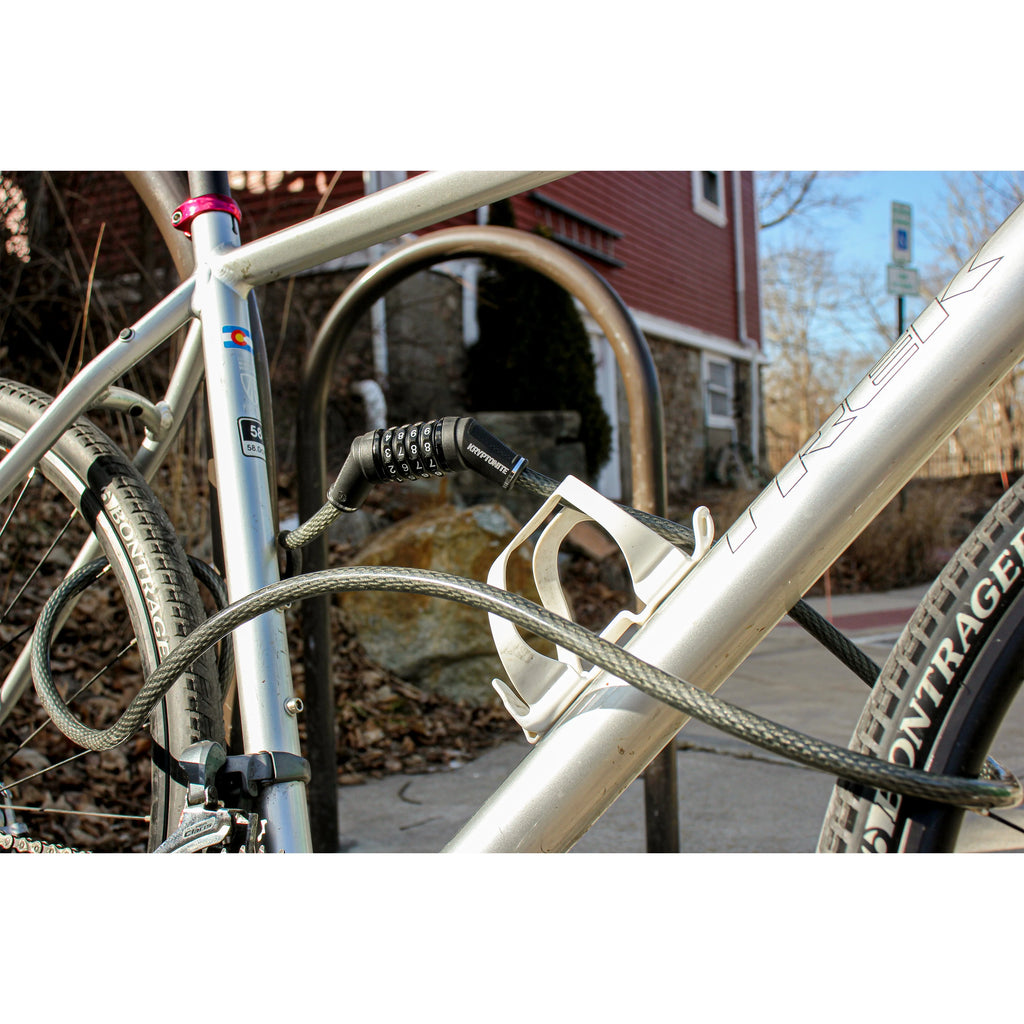 (2 pack) Resettable 12mm Combo Cable Bicycle Lock V77647