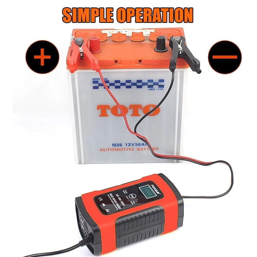 2 Pack 12V Automatic Battery Charger Maintainer V59286
