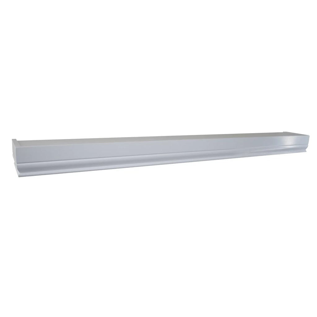 4' Wood Floating Shelf with Decorative Fronts E882433