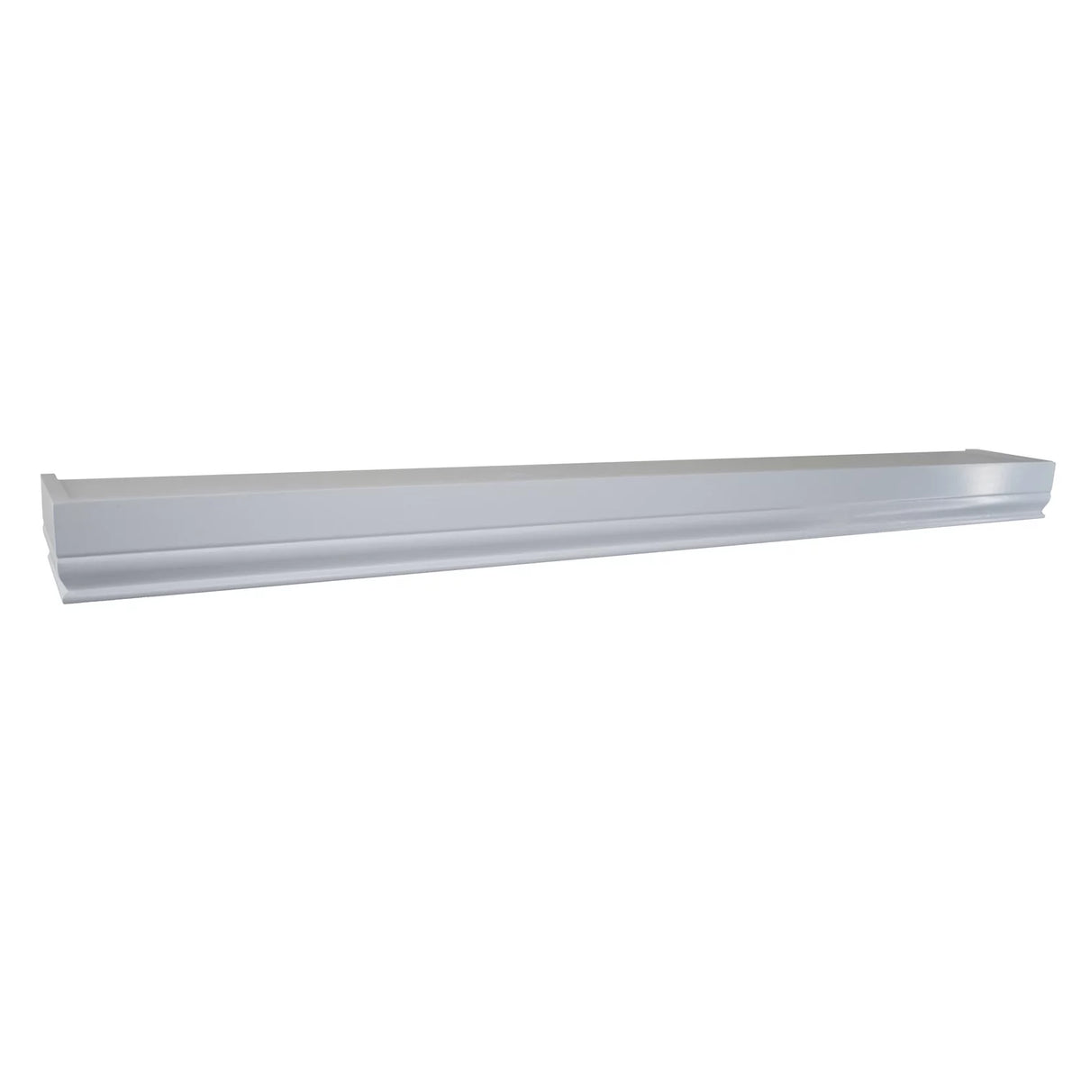 4' Wood Floating Shelf with Decorative Fronts E882433