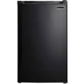 4.4 cu ft Compact Single Door Refrigerator, Black F3333