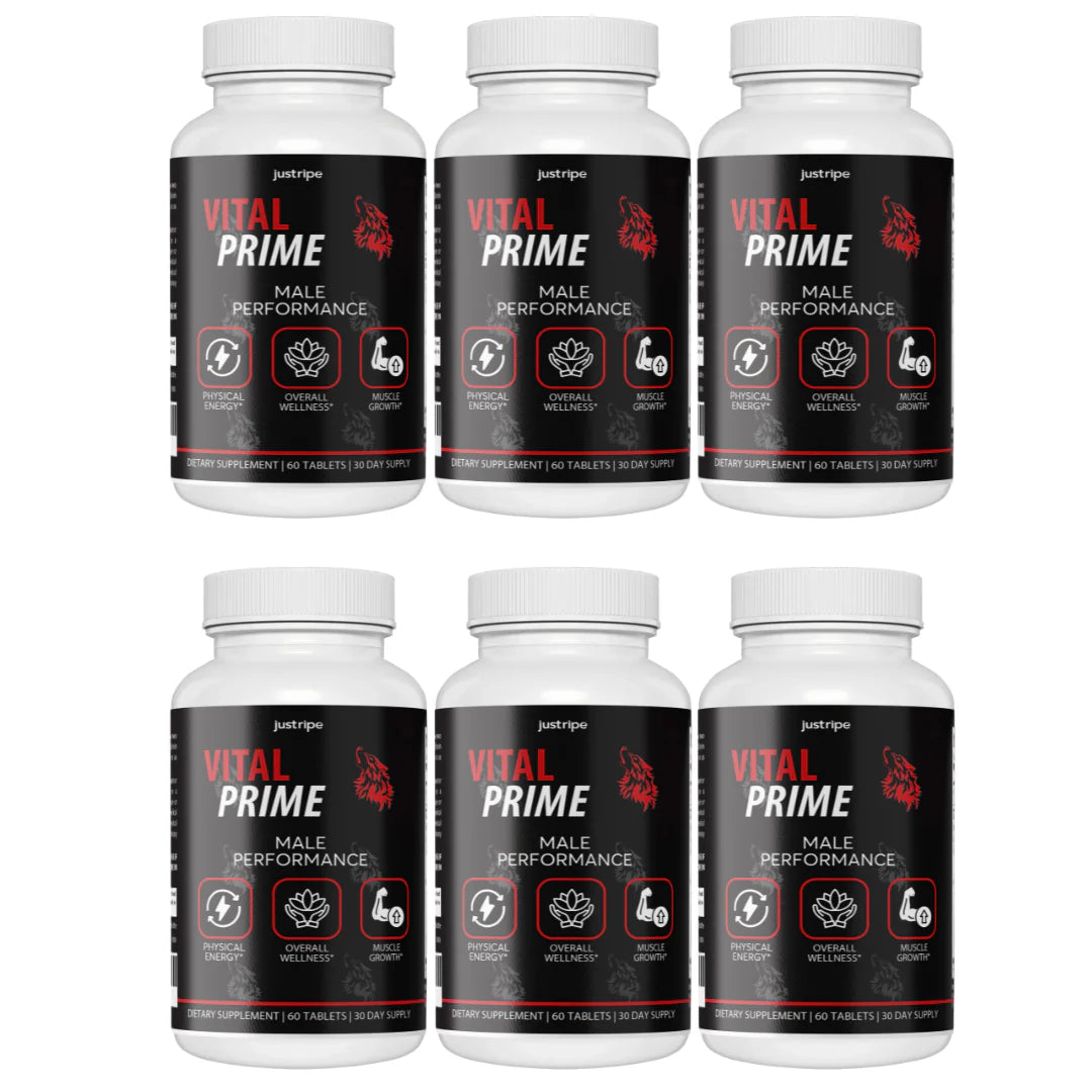Men Energy Vitality Stamina Supplement 6 Bottles Y1347