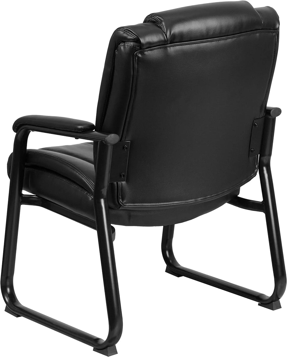 Black LeatherSoft Reception Chairs K314