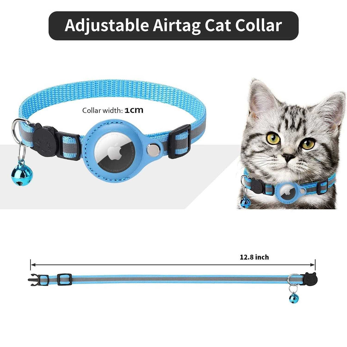 AirTag Cat Tracking Collar L4486