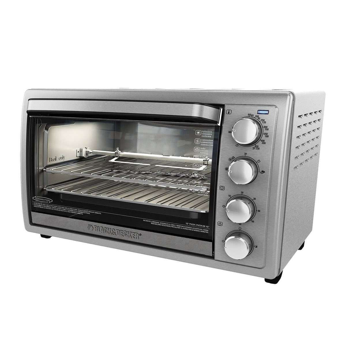 Black Convection Countertop Toaster Oven Z940