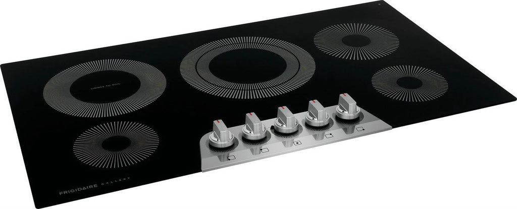 Black Stainless Steel Electric Cooktop P60625