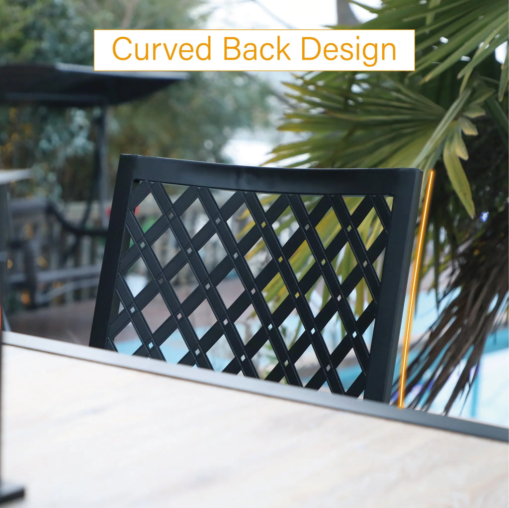 7-Piece Outdoor Patio Dining Set Metal Chairs and Table Set S55935