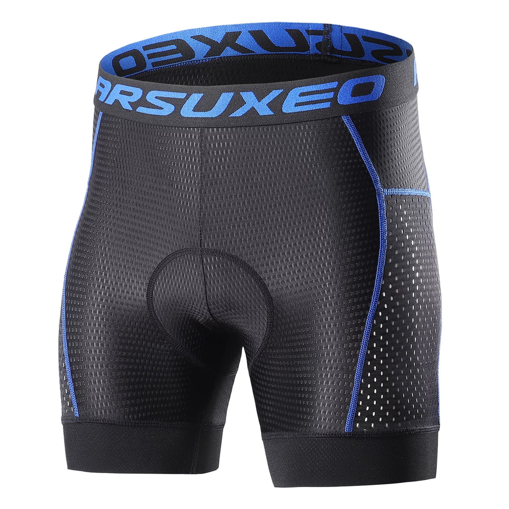 Men Cycling Underwear Shorts 5D Gel Padded Quick Dry O273454