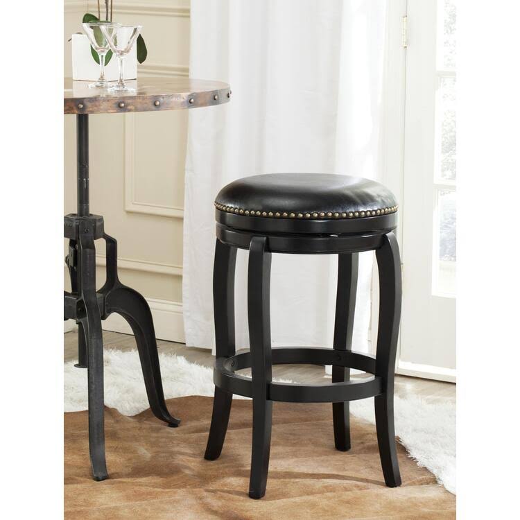 Swivel Bar Stool - Walnut/Brown Y261