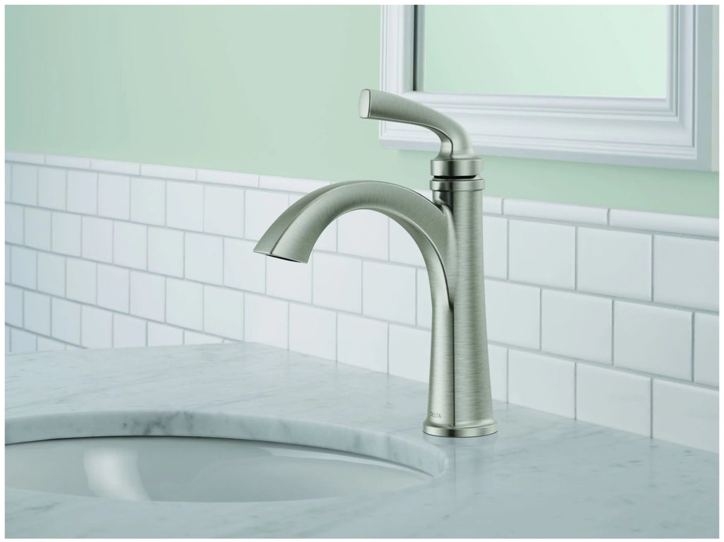 Black Single Hole Bathroom Faucet S723