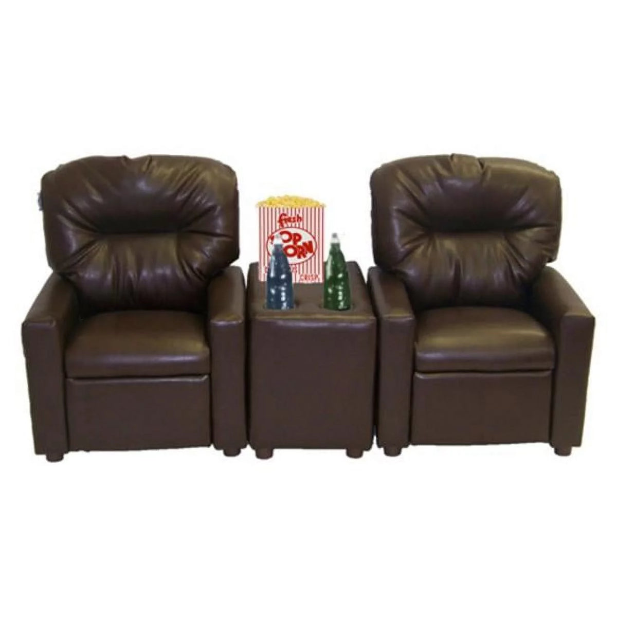 Pecan Theater Seating Set N360817