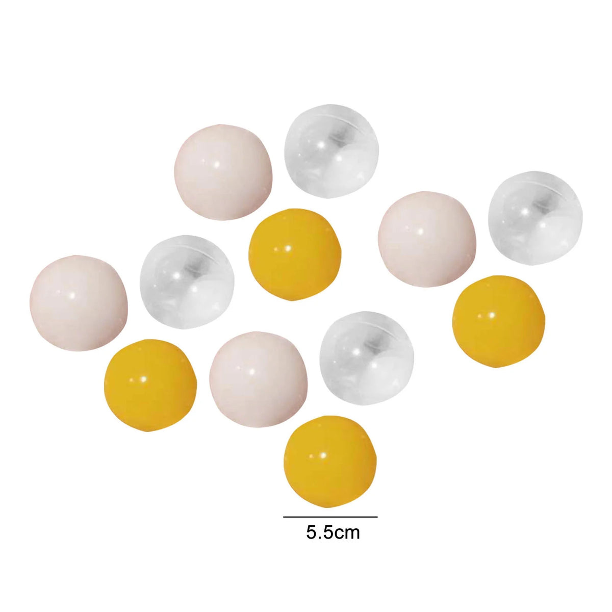 100 Crush Proof Plastic Ball Pit Balls G437