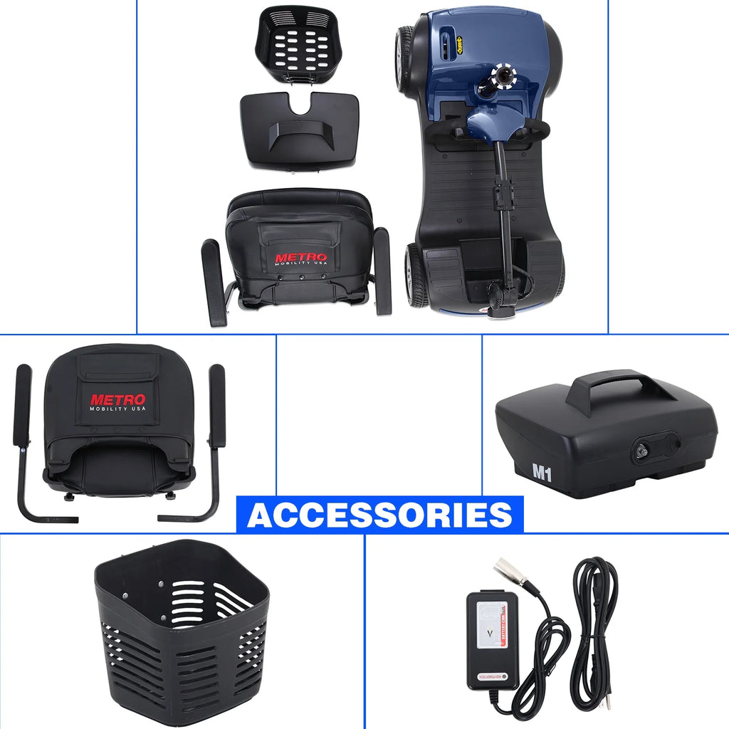 Folding 4 Wheel Mobility Scooter with Head Light K6557