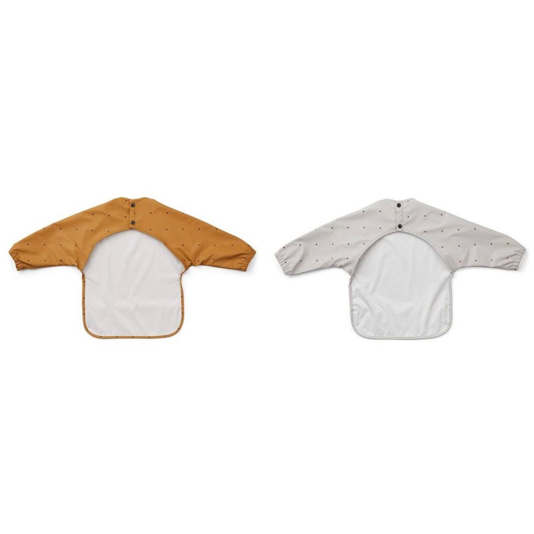 2-Pack Merle Cape Bibs Classic Dot One Size Grey V817797