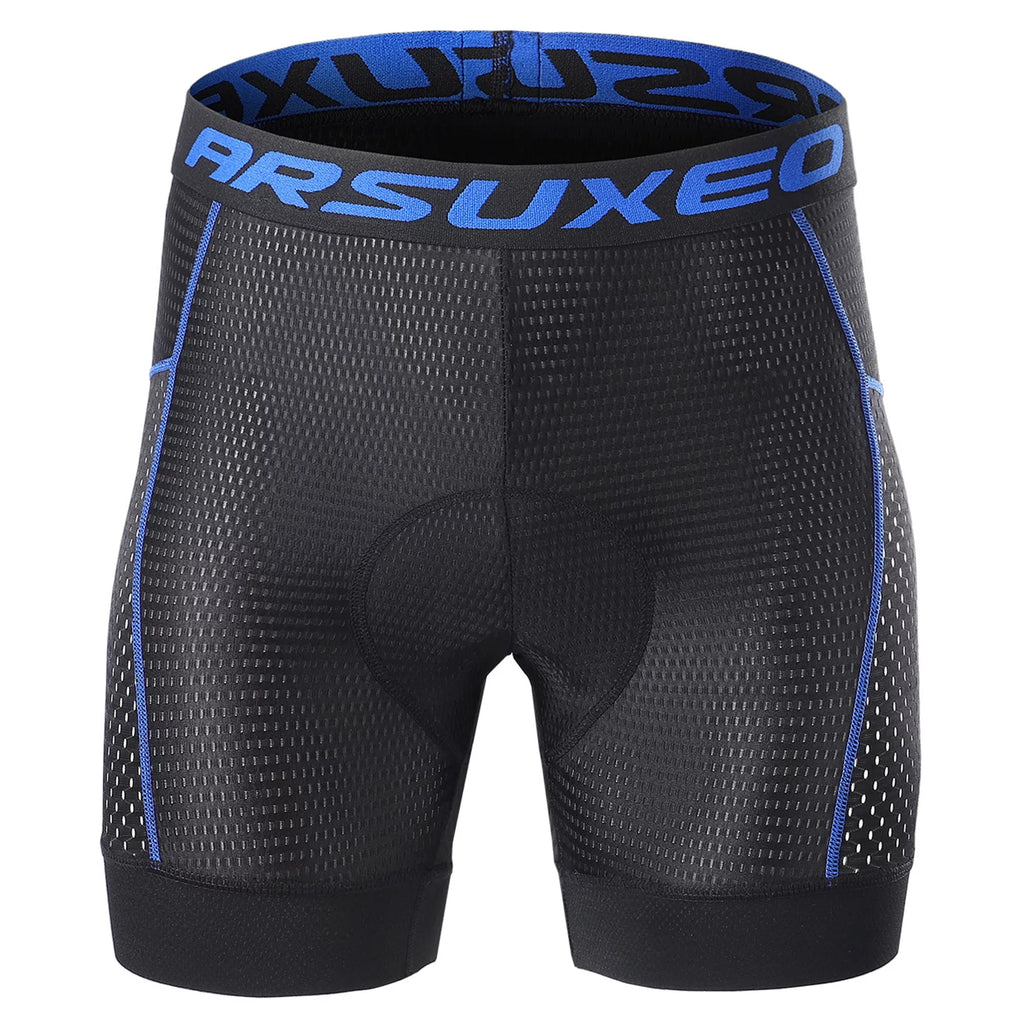 Men Cycling Underwear Shorts 5D Gel Padded Quick Dry O273454