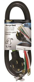 Black 50A 6/2-8/1 X4ft Cord Range Y824
